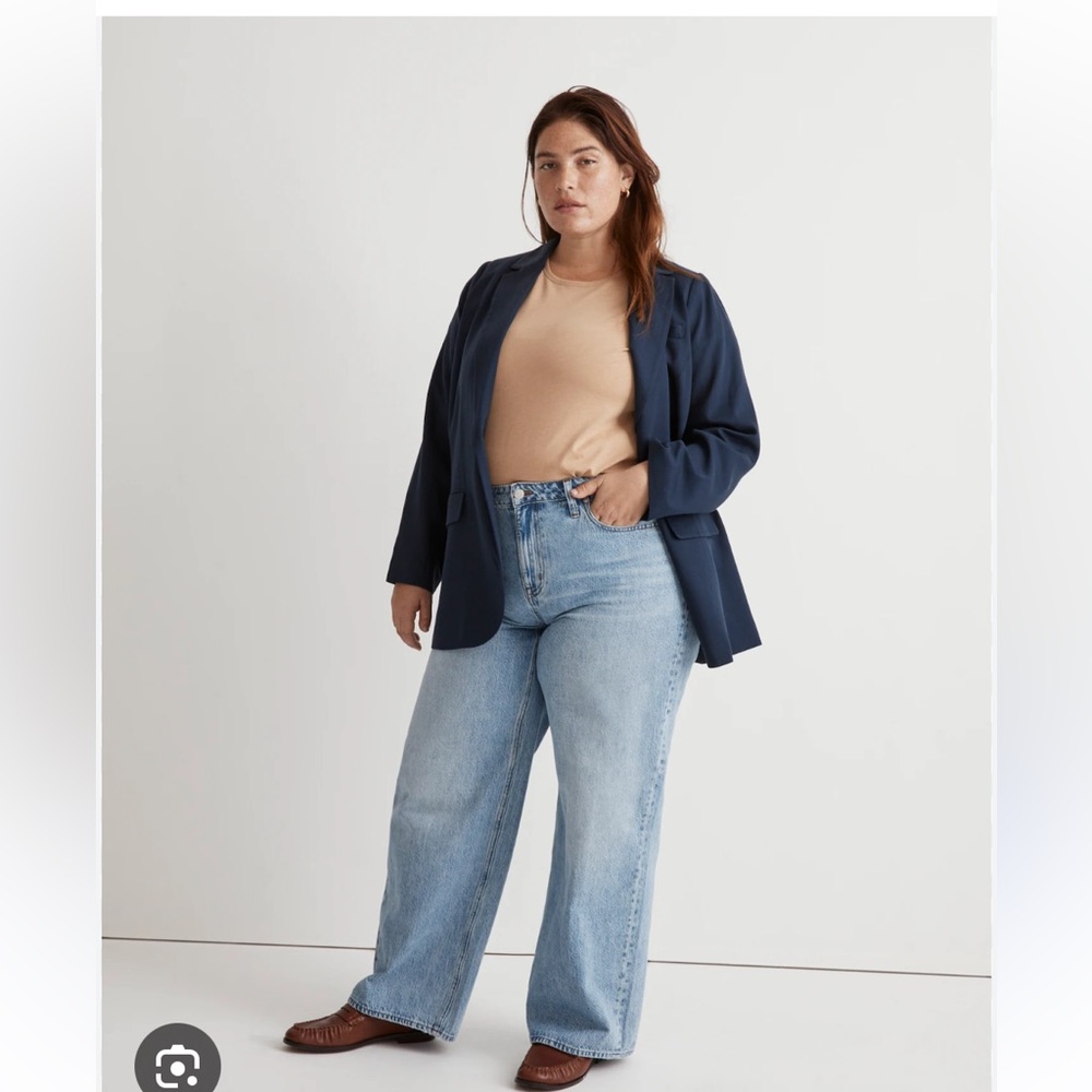 NWT Madewell superwide leg jeans